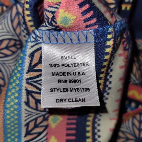 Alna Be by Francesca's Colorful Boho Dress - Picture 4 of 4